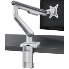 Desktronický stojan pro jeden monitor, VESA 75/100 mm, bílý