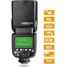 Flash för kamera Godox V860II-C Speedlite, för Canon, 2000 mAh