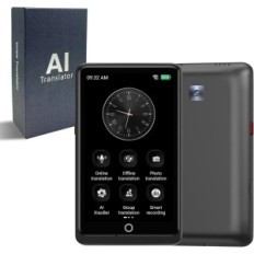 Voice Translator Neotrixqi, 139 språk, 14,5 x 8,6 x 4,1 cm