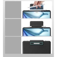 Juoda ESR 6B012A dėklas "iPad Air 11" (M2, 2024) su QWERTZ klaviatūra, paroda