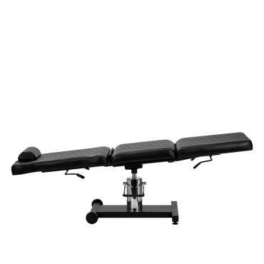 Poltrona tatuaggi Pro Ink 612 nera — vista laterale