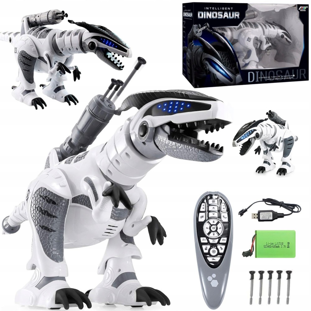 Robot Restq Dinosaurus K9 kaukosäätimellä eleiden tunnistamisella