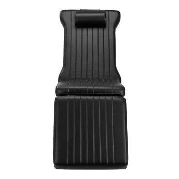 Pro Ink 612 Tätowierstuhl Schwarz — Vorderansicht