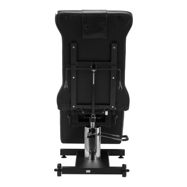 Pro Ink 612 tatueringsstol svart — baksida