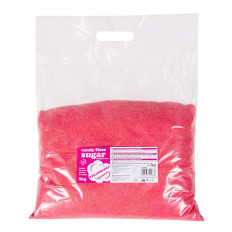 Farebný ochutený cukor pre červený cukor wat s jahodovou chuťou 5kg