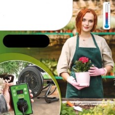 Elektryczny grzejnik do szklarni Bio Green Palma, 2 x 1000 W, Używany