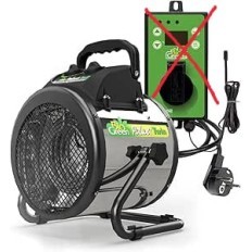 Elektrische Heizung für Treibhaus-Bio-Grün-Palma, 2 x 1000 W, verwendet