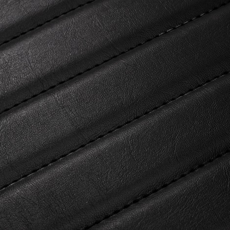Poltrona tatuaggi Pro Ink 612 nera — primo piano della seduta