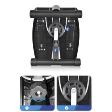 Attrezzature per esercizi per gambe Hantao Hydraulic Stepper, caricano fino a 100 kg