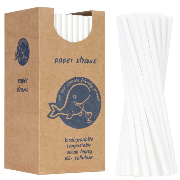Bio økologiske papirstraws...