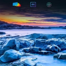 Projektor Wowotou V1 HD1920x1080 Mini Mobilny Projektor 60W, 203 cm, 1,35:1