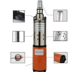 Spyliyu 24V 260W Pompa profonda a un flusso da 2300 l / h Bene, ideale per sistemi di irrigazione
