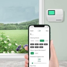 Ισχυροί υπολογιστών άρδευσης IIC-800-WiFi 8-Ζώνη 10x15x20 cm που χρησιμοποιείται