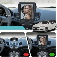 Ραδιόφωνο αυτοκινήτου με το Android Nhopeew 9,7 '' για Ford Fiesta, που χρησιμοποιείται