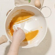 Et sæt potter og ruder, hvid granit, 14 stykker