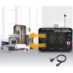 YINLEADER VTEU-5000VA, 110 V, 32A sprieguma pārveidotājs, 110 V, 32A, lietots