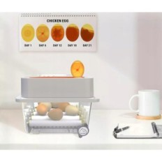 Automatischer Inkubator Okkobi für 12 Eiernisse für Hühner, Enten und andere, verwendet