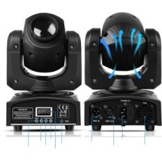 Lâmpada cênica Wzybuta, 8 cores