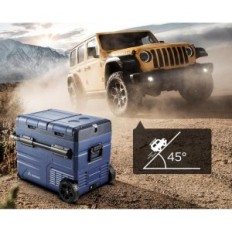 Mobil hűtő 45 L 12V 220V Turisztikai WIFI hűtőszekrény AAOBOSI TWW45 kompresszor hőmérséklet szabályozóval