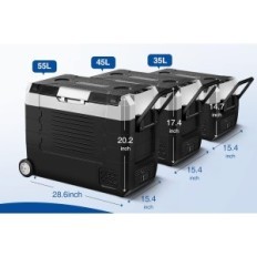 AAOBOSIA EA35 auto külmik, WiFi, 35 l