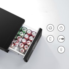 AAOBOSI CAR Lednice, 12 V, až -20 ° C, 31 l