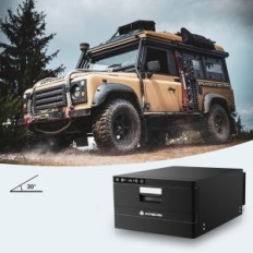 Frigorífico de coche de Aaobosi, 12 V, hasta -20 ° C, 31 l