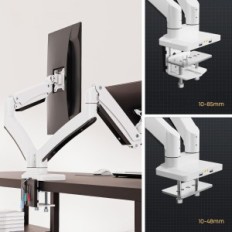 PUTOSEN GSMT-232 Maniglia per monitor, 2 monitor, 17-35 pollici, USB