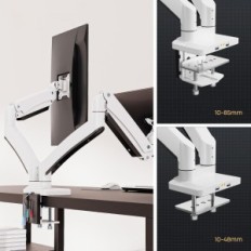 Putount GSMT-232 Ručica za monitor, 2 monitora, 17-35 inča, USB
