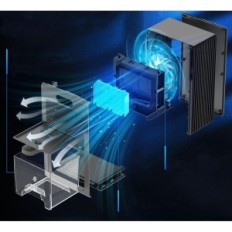 Zračni dehumidifier KIUIUIU 60W 5 l Učinkovita naprava za zmanjšanje vlage