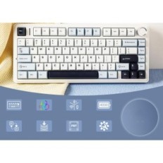 Epomaker X Aula F75 Těsnění mechanické klávesnice, Bluetooth, USB-C