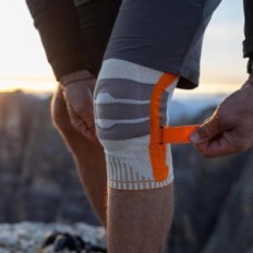 Bauerfeind knee protectors, Merynos wool, Size XS