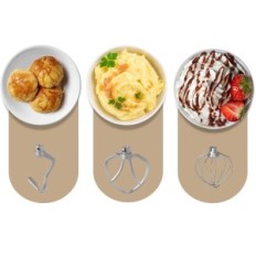 Robô de cozinha Vospeed, 1500 W, 6,2 l, usado