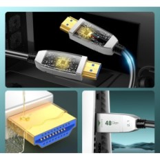 Cabo Feizlink, HDMI 2.1, 8K, 20 metros, usado