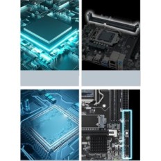 Ashata H310 LGA matična ploča za procesore Intel 8 i 9 generacije s DDR4 podršku i USB SATA konektori