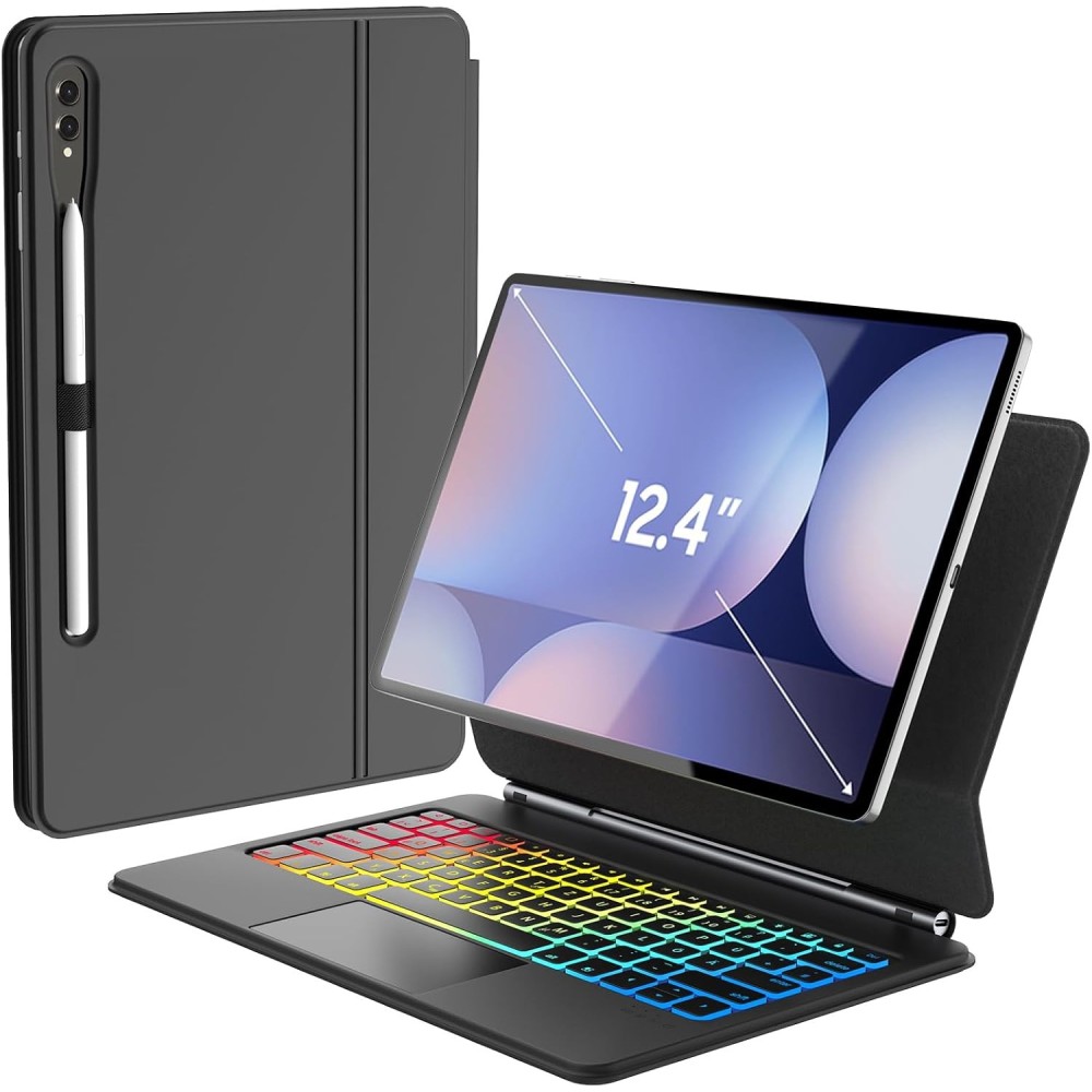 Etui z klawiaturą FOGARI do tabletu Samsung Galaxy, USB, 12,4", Używany