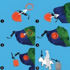 Nafukovací kostým zelený dinosaurus resteq pro dospělé na cosplay