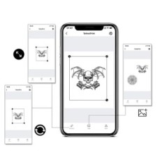 Tathelf MHT-P8008 tetovaža transfer stroj, Bluetooth, 2500 mAh