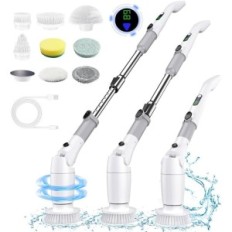 Bubbacare cleaning brush, 2000 MAH, 550 rpm, 8 removable caps