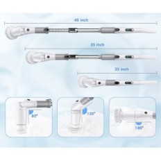 Bubbacare čišćenje četkice, 2000 MAH, 550 okretaja