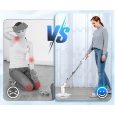 Bubbacare Rengøringsbørste, 2000 mAh, 550 omdr./min., 8 Aftagelige hætter