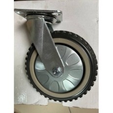 Περιστρεφόμενο ελαστικό ελαστικού 200 mm με φρένο, lable 1000 kg