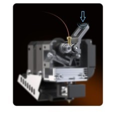 Creality Sprite ExtReder Pro 300 ° C, Metal za Ender-3 / CR-10 Smart Pro poškodovana