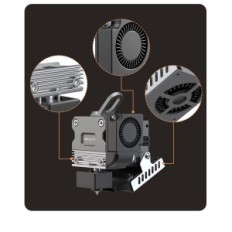 Creative Sprite Extruder Pro 300 ° C, fém Ender3 / CR- 10 Smart Pro sérült