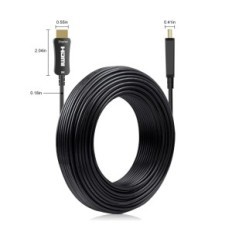 HDMI kabel 2.1. Vlákno Optic Atzebe 8k, 50m