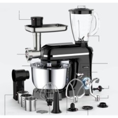 Brugte Homlee 3 Kitchen Robot i 1.1800W 5.5L Multifunktionel Planetary Mixer til kager, creme og brødkage