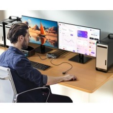 Lüliti KVM YouTinghDav KVM302DP, 2 monitorid, 3 arvutit, USB