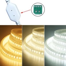 LED 3000 k toplinski pojas bijeli 20 m vodootporna lagana traka Q.Laomi IP65 za vrtnu rasvjetu terase i interijera