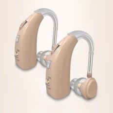 Delmicure VHP-1303 Aiuto acustico con riduzione del rumore, beige, caricamento 2 pz