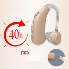 Delmicure VHP-1303 Aiuto acustico con riduzione del rumore, beige, caricamento 2 pz