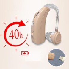Delmicure VHP-1303 Aiuto acustico con riduzione del rumore, beige, caricamento 2 pz